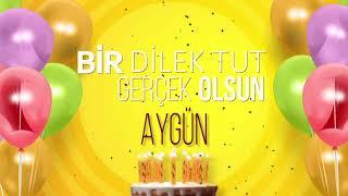 İyi ki doğdun AYGÜN- İsme Özel Doğum Günü Şarkısı (FULL VERSİYON)