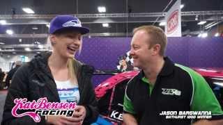 Kat Benson Chats With Jason Bargwanna - CRC Speedshow 2013