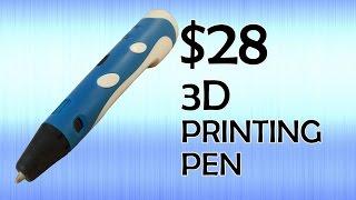 Cheap 3d printing pen review and demo!!