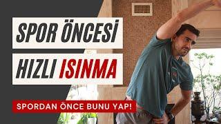 6 Dakikada Tüm Vücudunu ISIT | Spor Öncesi ISINMA HAREKETLERİ