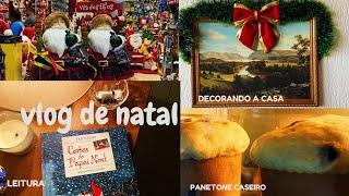 Vlog de Natal: lendo cartas do Papai Noel (Tolkien) e fazendo panetone