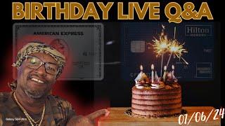 2025 Amex Platinum Birthday Live    Q & A