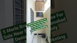 brand new house for sale in islamabad|5 marla house for sale in islamabad|housing society bani gala