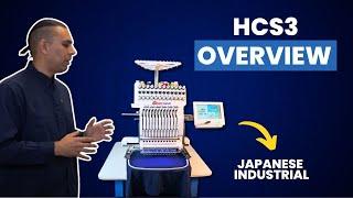 Happy Japan USA | HCS3 Voyager Embroidery Machine Overview