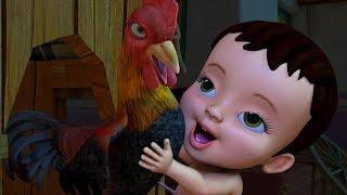 Ko Ko Ko Haadu The Rooster Song | Kannada Rhymes for Ko Ko Hadu