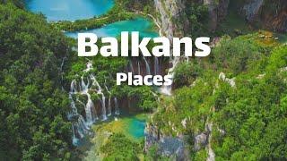 Top 10 most beautiful Places to visit in Balkans / travel Video