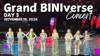 Grand BINIverse Concert Day 3 | Grand Opening + full performance | #BINI | Araneta Coliseum