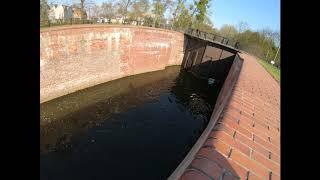 Śluza VI Bronikowskiego Bydgoszcz. Miedzyń
