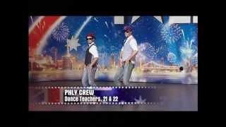 Phly Crew - Dance Duo -  Australia's Got Talent 2012 audition 7 [FULL]