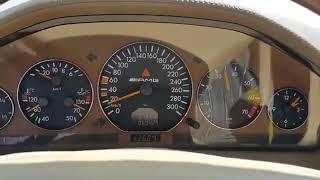 AMG S600 W140 top speed Amazing