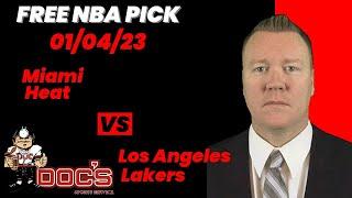 NBA Picks - Heat vs Lakers Prediction, 1/4/2023 Best Bets, Odds & Betting Tips | Docs Sports