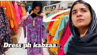 Dress ph kabzaa kar liya | Eid shopping ️ | Mama gussa ho gaii |