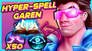 This is how many speed boosts you get with HYPER-SPELL GAREN! | riste | League of Legends