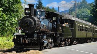 Northern Pacific 924 Steam Train