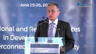 Opening remarks by Vasile Iuga at Bucharest Forum Energy 2015