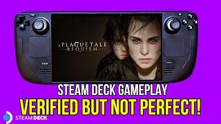 A Plague Tale Requiem DECENTLY Runs on Steam Deck 30-40 FPS