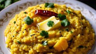 Simple Masoor Dal Khichdi in Pressure Cooker