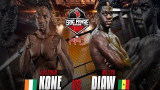 Eric Favre Nation MMA à Abidjan : KASSOUM KONE (LA MACHINE) vs MALICK DIAW (ALBOURY)