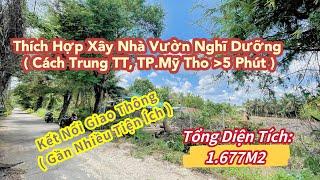 T506-BÁN 1.677M2 ĐẤT MẶT TIỀN ĐƯỜNG TRẦN THỊ ĐIỂU, XÂY NHÀ VƯỜN HOẶC VILAGIÁ: 2xxTY/NỀN 11.3x77