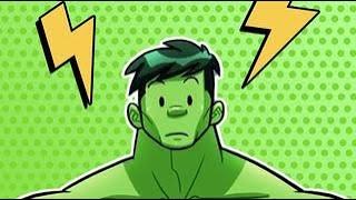 The Hulk Gets His Own Iron Suit?! #trending #cartoonhooligans #hulk #avengers #marvel