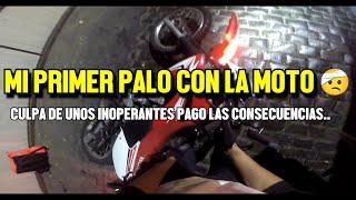 SALIMOS A HACER RAPPI Y TERMINAMOS MAL (CAIDA EN MOTO) 