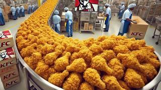 Os Agricultores Estão Processando Bilhões De Pedaços De Frango Do KFC Dessa Maneira