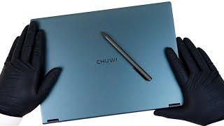 Unboxing The CHUWI N100 FreeBook 360° 13.5 inch 2K Touch Screen Laptop - ASMR