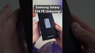 Samsung Galaxy S24 FE Unboxing!