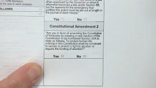 Both sides ramp up pressure to get out the vote on Kentucky amendment deciding future of abortion