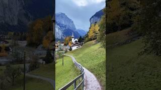 O “photo point” mais instagramável de #LAUTERBRUNNEN, na Suíça Alemã!#shorts #suíça #casalsemcep