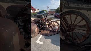 Germantown Ohio Car Show Rat Rod.  #ratrod #ratrods #motorcycle #vintagecars #custom #custombike