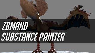 Substance painter with zbmand #6_monster hunter