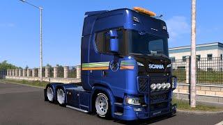 Euro Truck Simulator 2 / Scania V8 / T300 / Let's Play