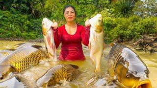 Harvest Fish Goes To Sell, Homeless People Suddenly Came To The Farm, Happy Dinner -  Farm Girl