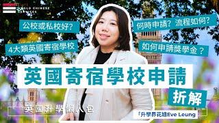 申請英國寄宿學校獎學金超容易| 成續不是入公立寄宿學校關鍵｜英國寄宿學校 Year 9 申請程序｜折解各種必要考試ISEB PreTest、UKiset、入學試、面試｜#英國升學 #英國留學