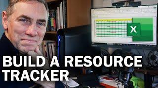 How to Build a Simple Resource Planner in Excel