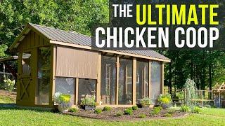 Best Chicken Coop In NC! - Cedar Mountain Coop Tour