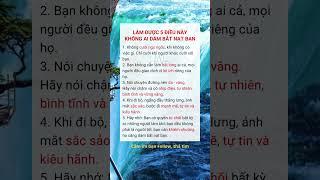 Làm được 5 điều này không ai dám bắt nạt bạn #phattrienbanthan #sachhay #like #share