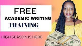 ACADEMIC WRITING TRAINING /FREE