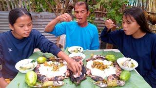 ANG DAMI NAMING ULAM MASARAP AT MASUSTANSIYA PA || CATCH & COOK #hitopaksiw #islandlife #netfishing