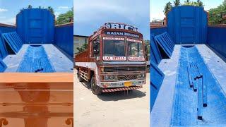 இரும்பு காயில் பாடி புது கேபின் TATA 6 wheeler truck sri velliangiri motors tiruchengode..