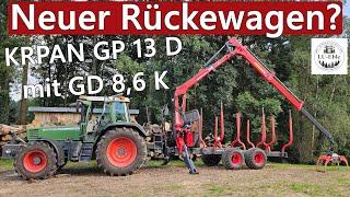 Neuer Rückewagen? KRPAN GP 13 D mit GD 8,6 K | Ersteinsatz!?