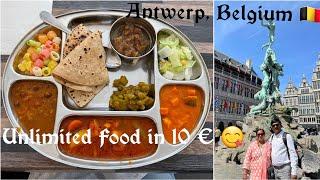 Unlimited Food in 10€ | Vegetarian food | Aahaar Delux | Antwerp, Belgium | Testy Indian Food in 10€