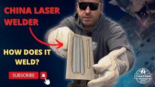 Laser Welder from China- How does it Weld?