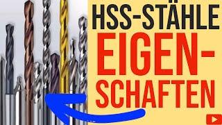 Was sind die Eigenschaften von HSS-Stählen?? | Schnellarbeitsstahl | Metall