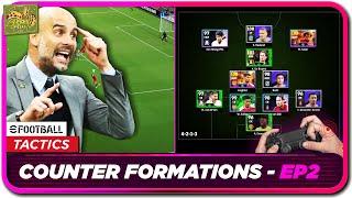 eFootball 2024™ | Counter Formations and Tactics Series - 4-2-1-3 [EP2]