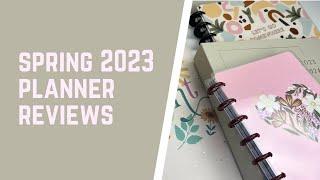 New Spring 2023 planners from The Happy Planner