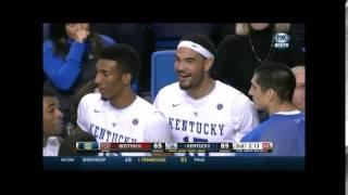 Dominique Hawkins Rises for a Wildcat Dunk