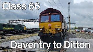 Freight Driver's Eye View: Daventry to Ditton