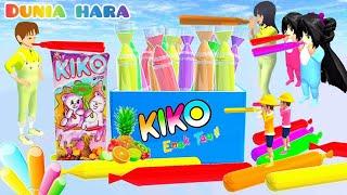 Yuta Mio Mau Borong Semua Kiko Ice Bon Bon Kehabisan  | Celine Raksasa Ketemu Kiko Jumbo Raksasa